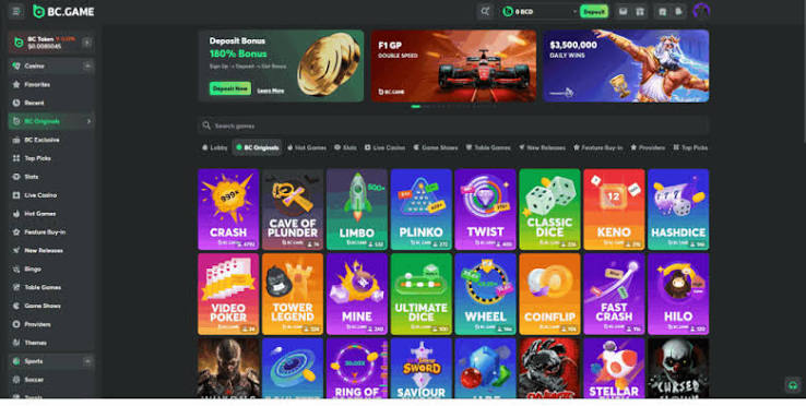 BC.Game Online Casino A New Era in Online Gaming