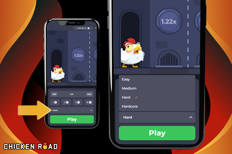 Juego Chicken Roadway